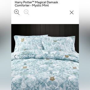 Pottery Barn Teens Harry Potter Full/Queen Bed Set